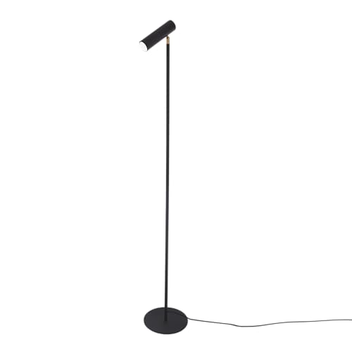 Sulion: Lámpara de pie negra con casquillo