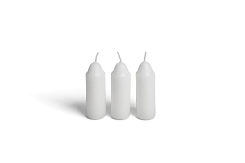 UCO Original Vela Regular - Pack de 3 velas, color blanco