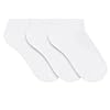 SELENE Kit 3 Meia Sapatilha Confortável Esportiva Unissex Adulto, 3 Branco, 34-39