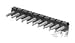 826655-9, Conn Unshrouded Header HDR 9 POS 2.54mm Solder RA Thru-Hole Box (25 Items)