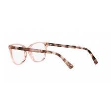 Image of Valentino VA3069-5155 Eyeglass Frame Transparent Pink with Demo Lens 52mm