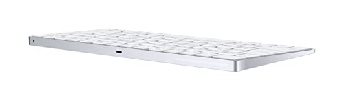 Image of Apple Magic Keyboard: Wireless, Bluetooth, Rechargeable. Works with Mac, iPad, or iPhone; Ukrainian - White