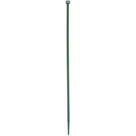 South Main Hardware 848166 11-in, 100-Pack, 75-lb, Dark Green, Standard Nylon Cable Tie, 100 Piece Cover