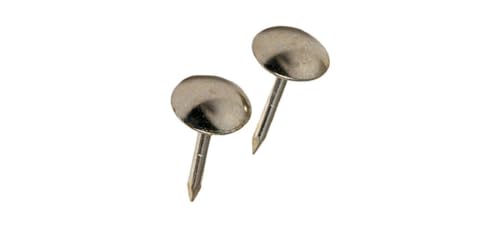 Hillman 7/16 in. Furniture Nickel Stainless Steel Nail Round