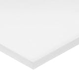 USA Sealing BULK-PS-PTFE-5 PTFE Plastic Sheet, 1/8' Height, 6' Width, 6' Length