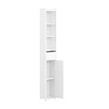 Photo Gallery sobuy mobile bagno salvaspazio colonna alta mobiletto bagno stretto con anta e cassetto armadietto bagno multiuso mobile alto per lavanderia e wc 20x20x145cm bzr34-k-w Photo Gallery sobuy mobile bagno salvaspazio colonna alta mobiletto bagno stretto con anta e cassetto armadietto bagno multiuso mobile alto per lavanderia e wc 20x20x145cm bzr34-k-w