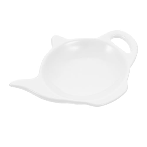 DECOMELODY Dessous De Plat pour Sachets De Thé Porte-sachets De Thé Ménager Plateau Décoratif Coupelle Délicate Accessoire pour Maison