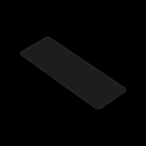 Tanner Slide, Plain 45 Deg, Beveled 1440/cs