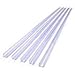 DELight 5pcs 3ft Clear PVC Channel Mounting for Neon Rope Light