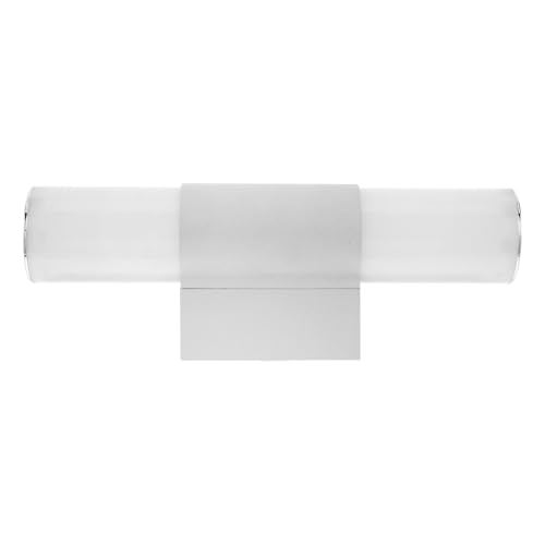 Lámpara de pared LED para baño de vidrio y hierro con luz clara moderna