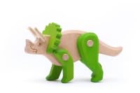 Bajo Triceratops - Extinct Animals Series