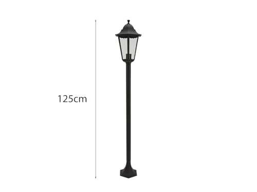 Smartwares 5000.037 Classico-Laterne - Aluminium/Glas - Klassische Laterne