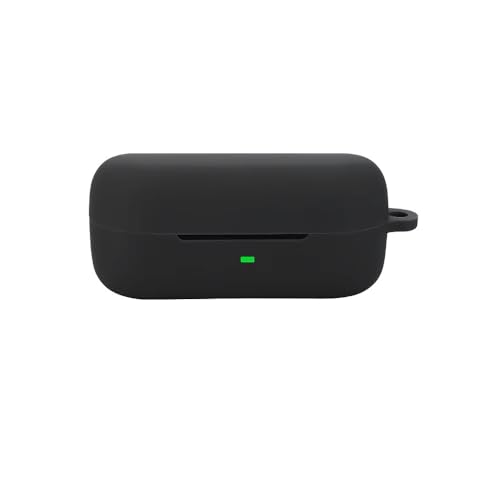 Image of Silicone Cover Compatible with Sony WF C510 Case - Shockproof, Anti-Slip (Bluetooth Earbuds and Charging case not Included) (Black)