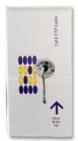 Categoria 6 Cavo schermato basso fumo 305M, cavo di rete/cavo Qty X 1