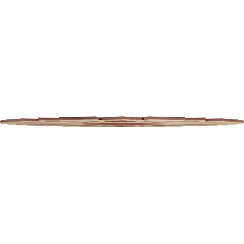 Image of Ekena Millwork 20 inchOD x 7 inchID x 1 /4 inchT Augustus Wood Fretwork Pierced Ceiling Medallion, Hickory