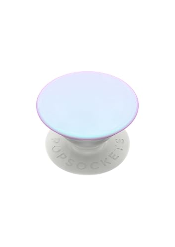 ​​​​PopSockets Phone Grip with Expanding Kickstand, Adhesive Grip - Color Chrome Mermaid White