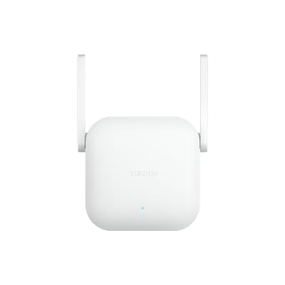 Xiaomi WiFi Range Extender N300, Extensor de Red WiFi, Antena Externa 2x2, Red 2.4GHz, Velocidad de transmisión de hasta 300 mbps, hasta 16 Dispositivos, Blanco