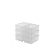 Produktbild Keter Set aus 6 Aufbewahrungsboxen mit Deckel C Box S, transparent, ideal für Kleidung, Schuhe und als Aufbewahrungsbox, geeignet für Schränke und Garagen, 11 l, 37 x 26 x 14 cm