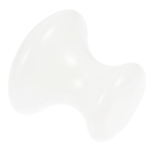 LOORGVEL Tablero de Masaje Gua Sha de Cuarzo Natural con Forma de de Masaje para Acupuntura Facial y Corporal Herramienta Fácil de Cuidar Uso Seguro Spa y Relajación
