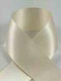 Schiff Ribbons 2244-1.5 20-Yard Polyester Double Face Satin Ribbon, 3/8-Inch, Light Ivory