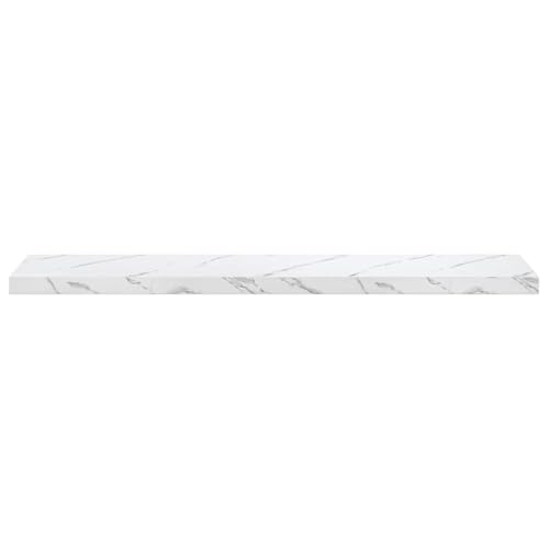 Étagère murale marbre blanc pour libérer l'espace au sol avec style - 8