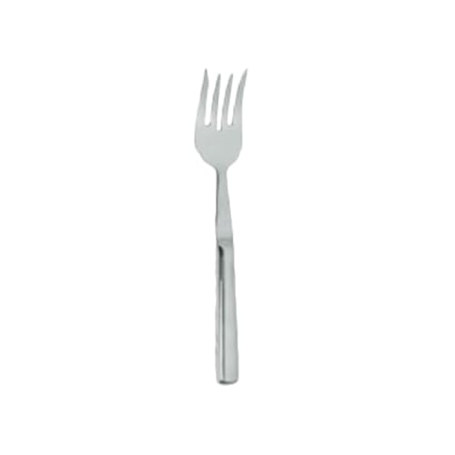 A-to-Z Supply SLBF005 Meat Fork, 10-1/4" OA Length, Four Tine, one-Piece Construction, Finger Grip Design, Heavy Gauge Stainless Steel Mirror-Finish