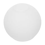 Installazione semplice: la struttura a bocca piatta del paralume in vetro per lampada da tavolo semplifica il montaggio, soprattutto se utilizzato come globo di ricambio per paralumi per lampade a sospensione, globi di ricambio per ventilatori a soffitto, paralumi per apparecchi di illuminazione