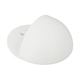 Wall Mounted Plant Pots for Indoor Bonsai and Herbs, Circular Transparent Plastic Hanging Pots, Space Saving Vertical Garden Containers for Balcony and Home(Half-circle White)