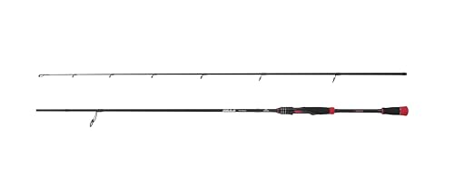 Zilla Pike Canna da pesca a spinning - Blank leggero in carbonio 30HDC azione rapida portamulinello ergonomico - Ideale per i pescatori di lucci che utilizzano esche artificiali 2.44m