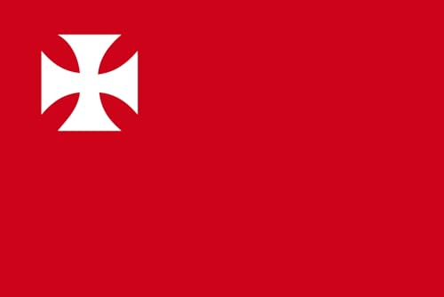Drapeau paysage Fermo grand format 90x150cm 1.35m² pavillon horizontal de qualité - 2