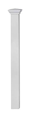 Zippity Outdoor Products ZP19046 All American No-Dig Post, White