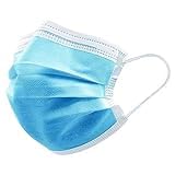 Disposable Surgical Mask with Wide Soft Elastic Earloop, Meltblown Fabric Face Mask for Unisex Men, Women, Kids & Senior Citizens, Comfortable Breathable Protection for Daily Use (50)-picture-11