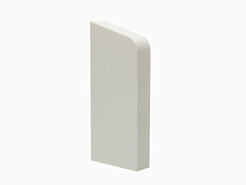 Primo Endstück links für Rohrverkleidung - Weiß, 45 x 110 mm...
