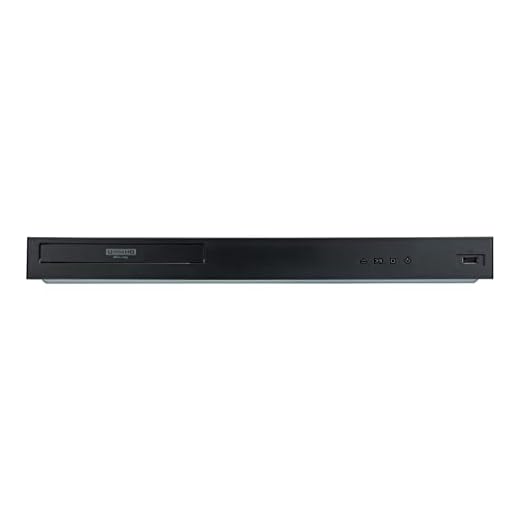 LG Electronics UBK90 Lecteur Blu-ray 4K Ultra HD HDR Dolby Vision Noir