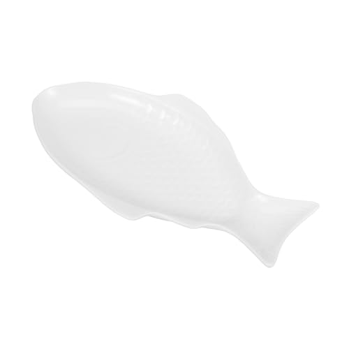 Alipis Vassoio Bianco Da Portata Piatto Da Pesce Piatto Da Portata Per Pesce Per Feste Stile Casuale