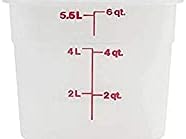 Cambro 6SFSPP190 Translucent Food Container With Lid, 6-Quart - Image 4