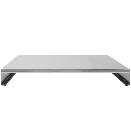 WOONEKY Soporte de Cocina de Acero Inoxidable para Inducción Resistente y Multifuncional con Base Estable para Cubierta de Estufa y Almacenamiento Hogar