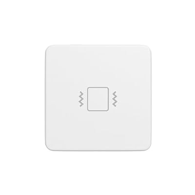 THIRDREALITY Smart Vibration Sensor with 110dB Alarm,Zigbee Hub Required,Adjustable Sensitivity, Work with SmartThings, Home Assistant via ZHA/Z2M and Echo Devices with Built-in Zigbee hub