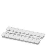 UM1-TM (6X10), Markers for Marking Terminal Blocks from Weidmüller, Conta Clip, and Klemsan, 20-Section, unmarked, can be Marked with THERMOMARK Card and (25 Items)