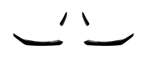 Lèvre avant et lame d'air pour Benz CLA C117 X117 AMG 2015-2018 - Kit de 4 pièces