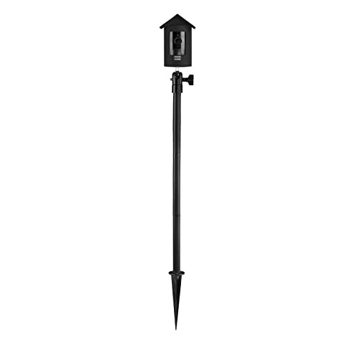 TIUIHU Spike Pole Mount Ground Stake mit Silikonhülle für Außenkamera Akku (Stick Up Cam Battery) Suitable for Stake into Soft Ground