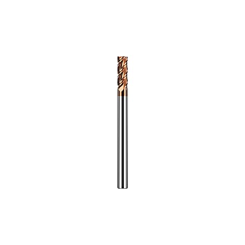 Fraise en carbure 5mm à 4 cannelures HRC55 pour fraisage CNC