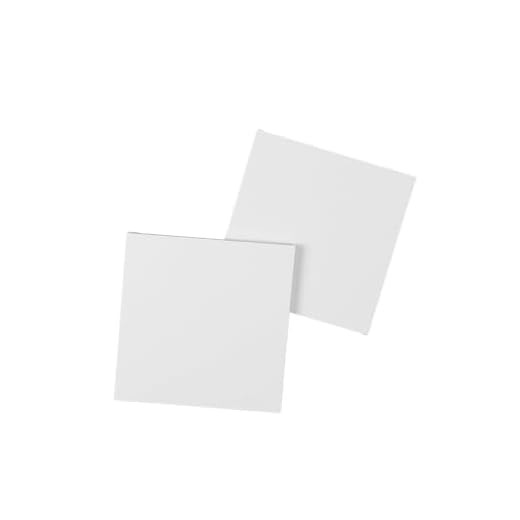 Ideen mit Herz Lienzo sobre marco de MDF, 2 piezas, bastidor, lienzo de artista, para pintar con pinturas acrílicas o al óleo, 390 g/m² (20 cm x 20 cm)