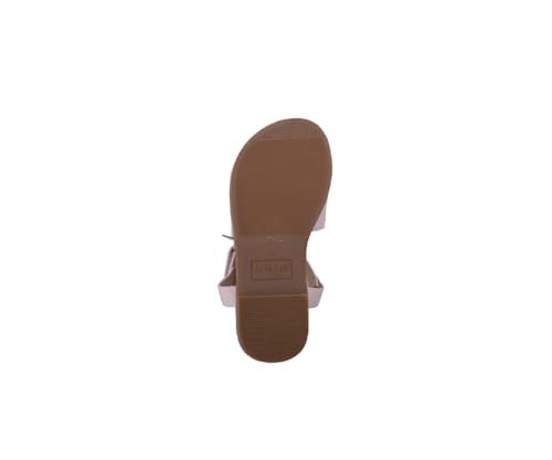 Image of bebe Girls' Sandals - Trendy Flat Designs with Rhinestones, Puffy Straps, Embossed Details and Charms for Toddlers /Little Kids /Big Kids