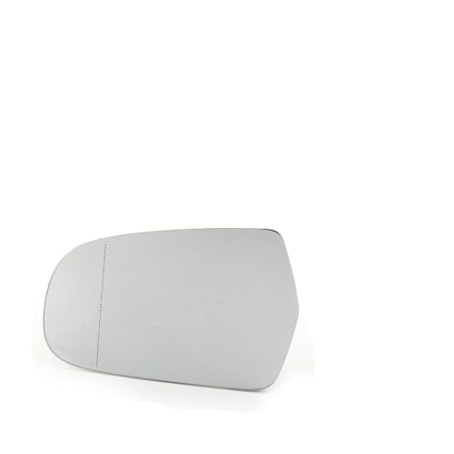Cristal Espejo Exterior Para Audi A3 S4 A5 S6 A8 para Skoda para Octavia para SuperbHeated espejos puerta ala para S4 A5 S6 espejos de vidrio Retrovisor exterior (Color : L)