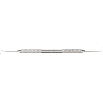 SurgiMac #3CH Double End Dental Explorer, Pigtail Design, Stainless Steel Handle, Professional Diagnostic Instrument