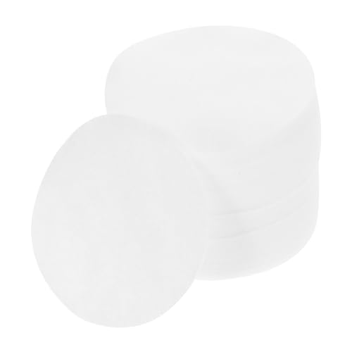 CIYODO 200 Piezas Unidades Almohadillas Desmaquillantes Redondas de Tela No Tejida Diámetro Toallitas Faciales Absorbentes y Desechables para Maquillaje y Cuidado