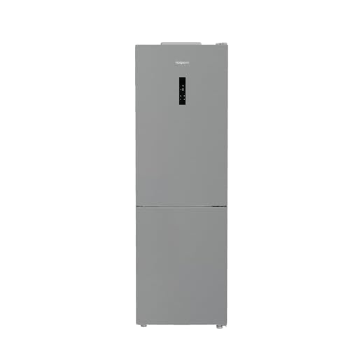 Hotpoint ARISTON HPK 26362 XP4E – Frigorifero Combinato Libera Installazione, Dual No Frost, 316 L, Classe E, Congelamento Rapido, Acciaio Inox, 186,5 x 59,5 x 66,3 cm