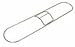 Snap-On Dust Mop Frame - 18in x 5in - 12 EA