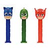 Pez Dispensers PJ Masks Trio Bundle - Owlette & Catboy & Gekko Pez Candy Dispensers ~ All 3 Characters in Cello Packages with 2 Rolls Candy Refills